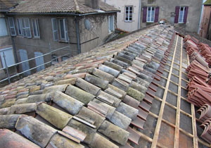 la réparation de fuite toiture